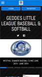 Mobile Screenshot of geddeslittleleague.com